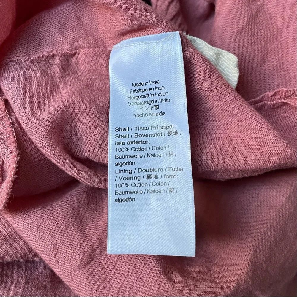 Madewell Mauve Pink Puff-Sleeve Mini Dress - Picture 14 of 16